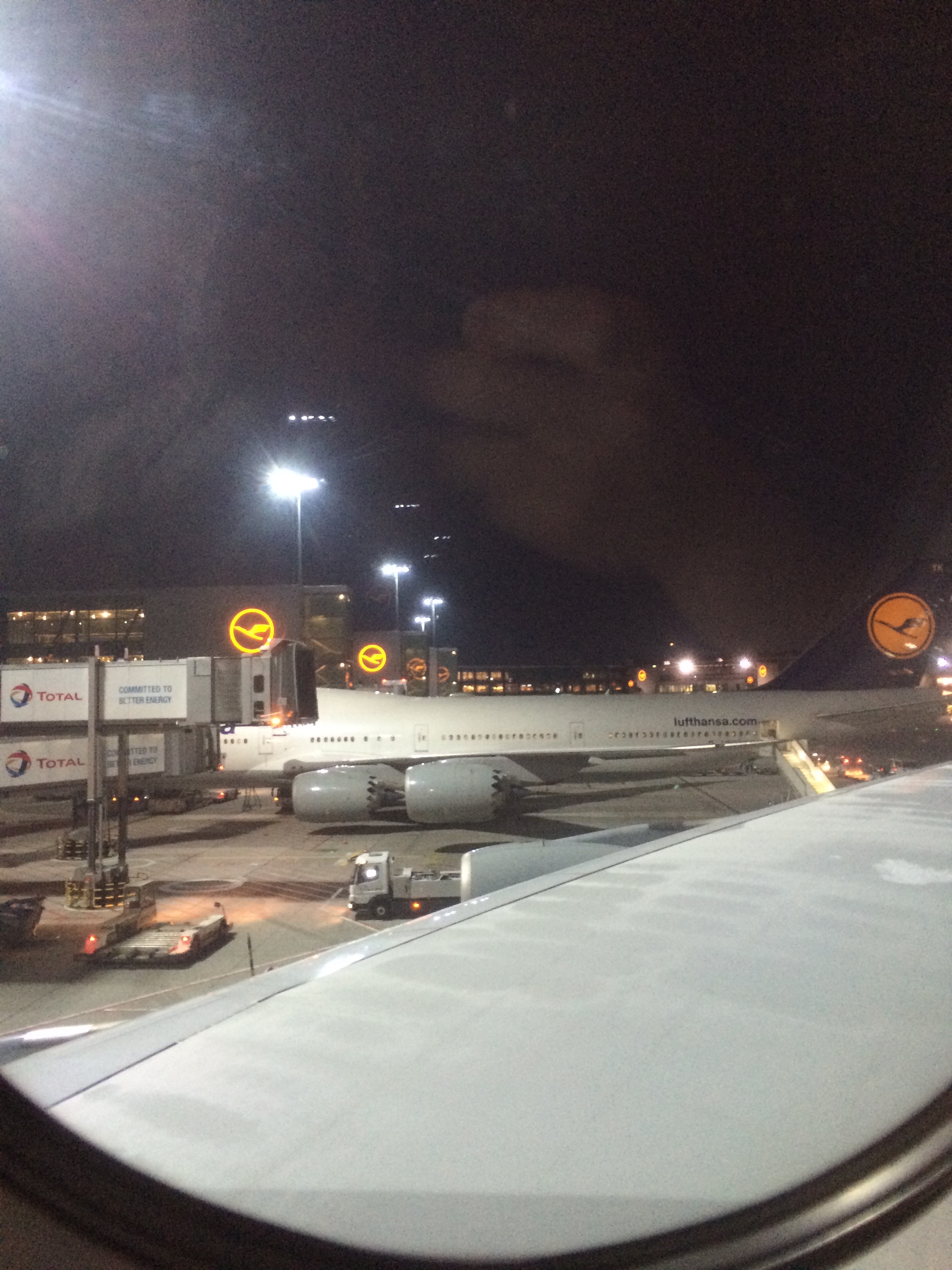 Arrival In Frankfurt