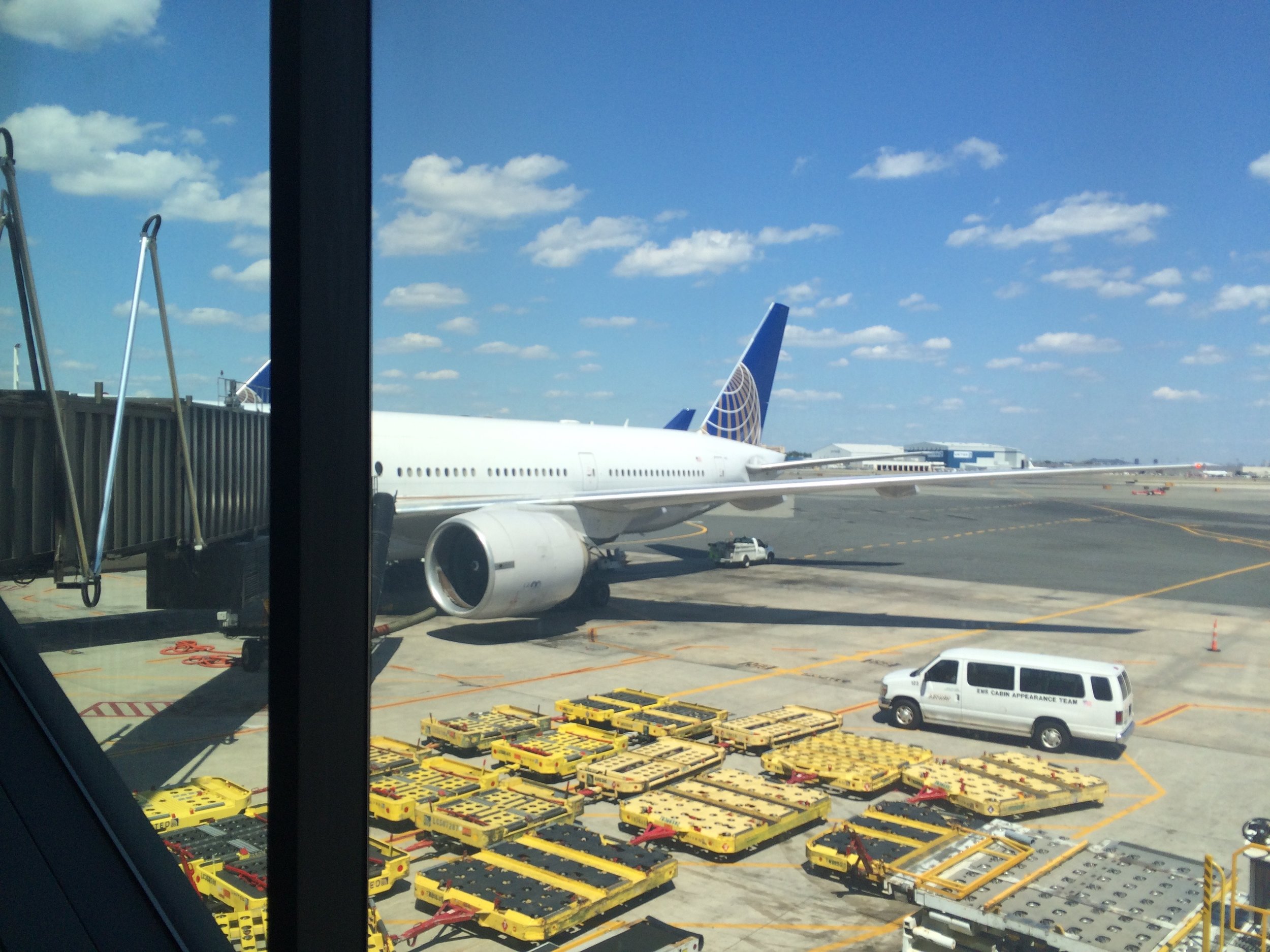 Gate at Newark Liberty Airport