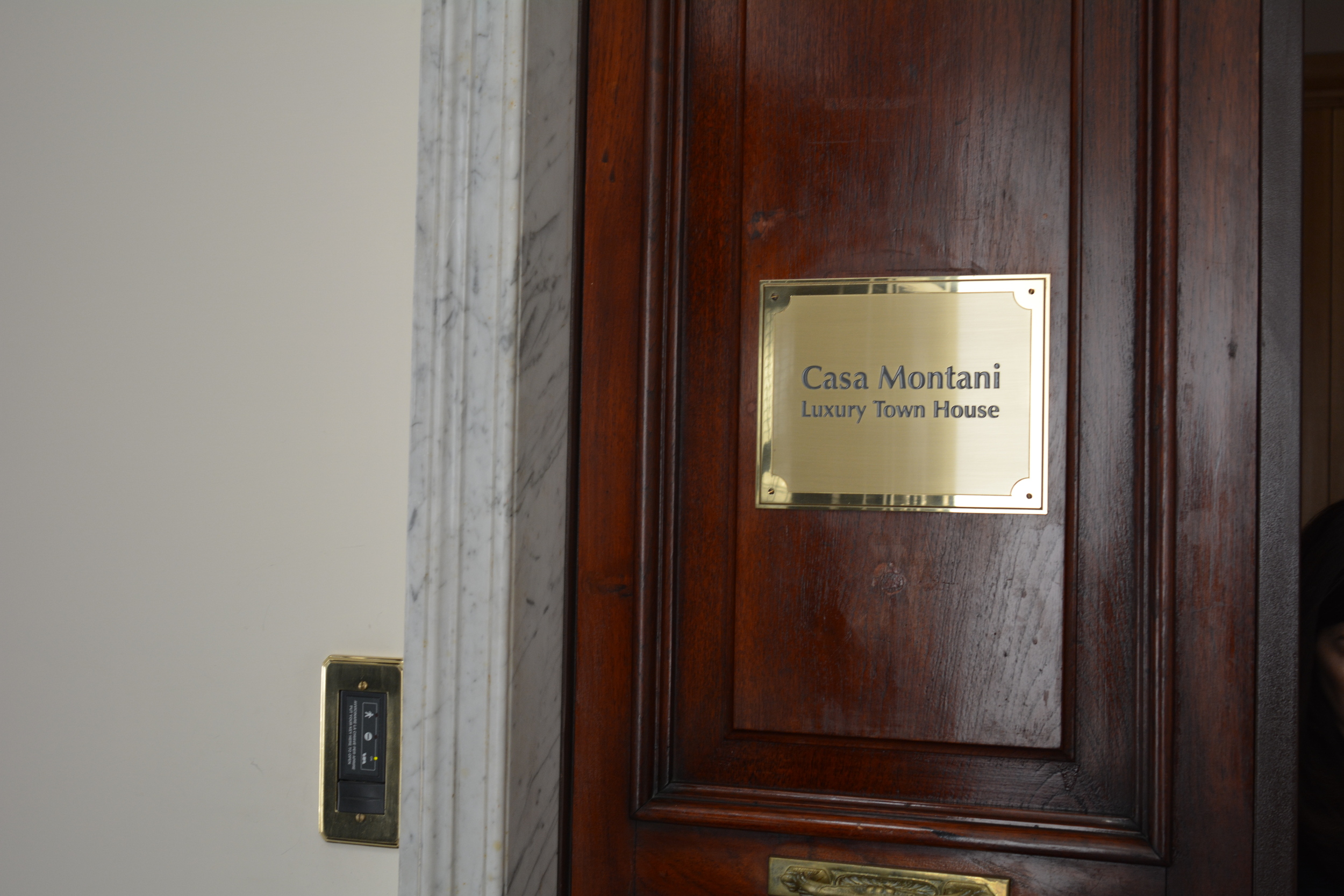 Entrance To The Casa Montani