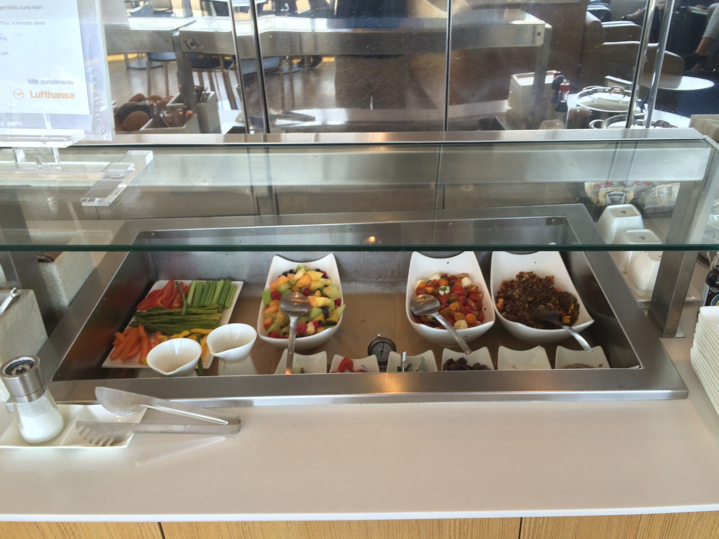 Small Portion Of The Food On Offer