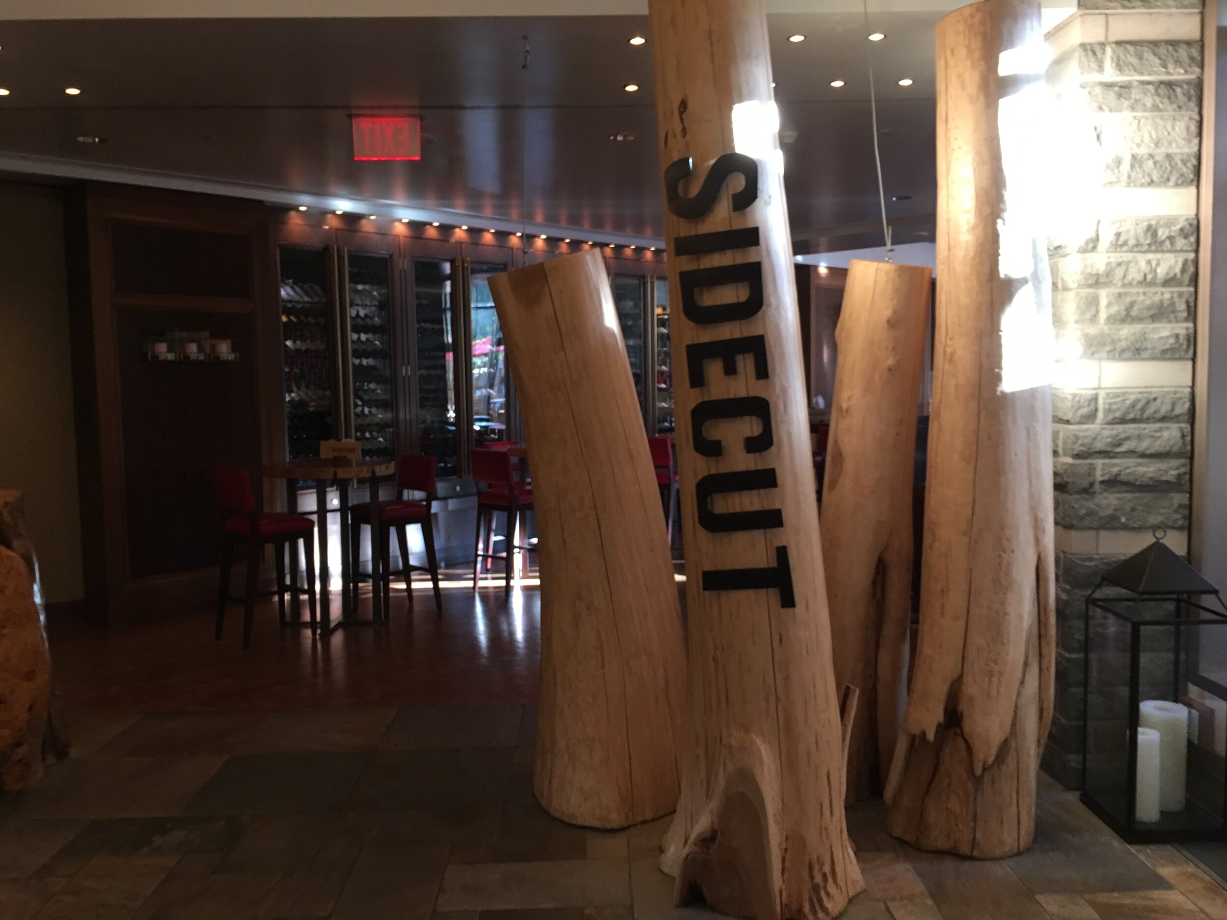 ‘Sidecut’ restaurant within the hotel